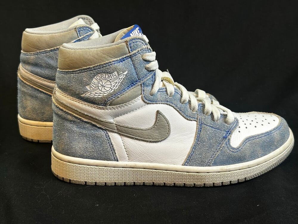Nike Air Jordan 1 Retro High OG Hyper Royal 555088-402 Men’s 7 Blue Grey
